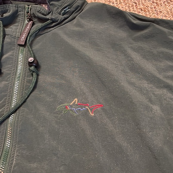 Greg Norman Collection Green Windbreaker Jacket. XL - Picture 2 of 11